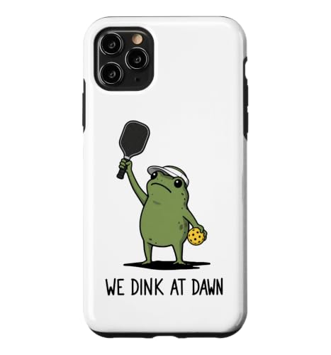 We Dink At Dawn Funny Frog Meme �s�b�N���{�[���v���[���[�p�h�� �X�}�z�P�[�X iPhone 11 Pro Max �p