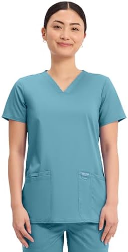 V-Neck Scrubs for Women Workwear Revolution, Soft Stretch, Easy Care WW620