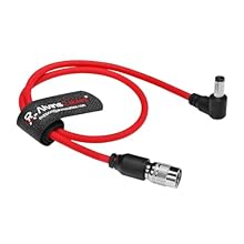 This cable is designed to power Zoom F4/ F8/ F8N Audio Recorder, Sound Devices 688/ 644/ 633 from v-mount battery or battery plate with DC power supply. 【Ultra Soft & Durable】Made from New Liquid Silicone material, cable feels soft to the touch, flex...