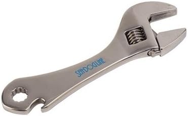 Sea Dog Stainless Steel Adjustable Wrench and Bottle Opener