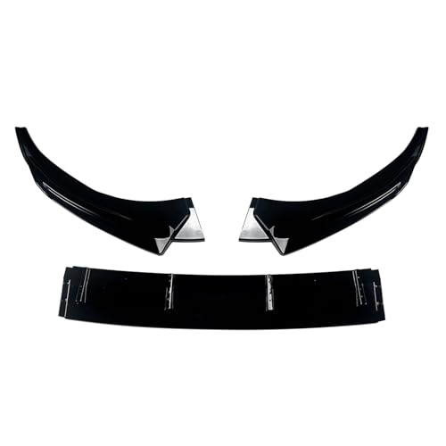 Spoiler de pare-chocs avant pour A3 8Y Sline 2025 kit lèvre aérodynamique inférieur glossy black
