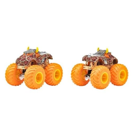 Image of Hot Wheels Monster Trucks Steer Clear Vs Piran Ahhh Demolition Doubles 2026 1:64 Scale 3+ Ages - Multicolor