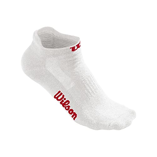 Wilson W NO SHOW SOCK 3PR/PK Wh OSFA