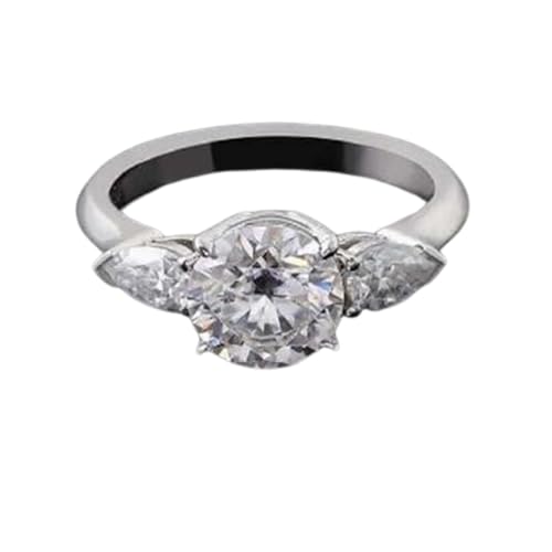 Bague en moissanite et argent 925 massif, l'éclat intemporel d'un bijou de luxe