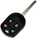 Dorman 95634 Keyless Remote Case Repair Compatible with Select Ford Models, Black