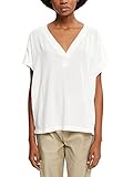 ESPRIT Bluse mit V-Ausschnitt, LENZING™ ECOVERO™