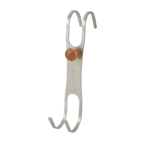 TOOLSGO S Type Hot Melt Glue Gun Hanging Hook Stainless Steel Fuser Hook Multi Functional Crafting Tool Hanger for DIY Home Workshop