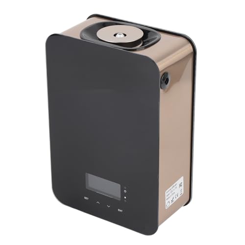Fragancia Difusor Versatilidad Compacta Fragancia Duradera para Hotel Hotel Club de SPA Vidrio de Aluminio Plástico (Enchufe de la UE 100-240V)