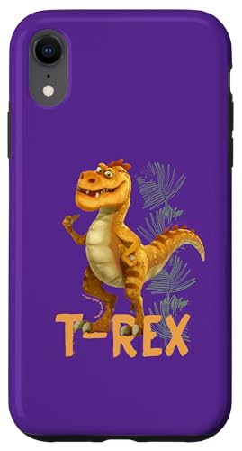 Coque iPhone XR Gigantosaurus dinosaure colorée pour protection mobile