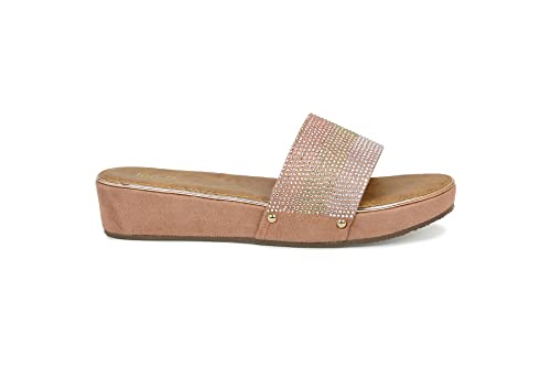 Image of Inc.5 Women's 600387 Peach Wedge Sandal