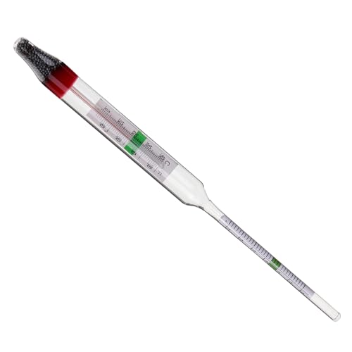 COSMEVIVI Hydrometer Set for Saltwater Tank Aquarium Refractometer with Tester Sea Water Quality Tester