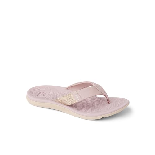 Image of REEF Santa Ana Womens Flip Flop, Arch Support, Water Friendly, Non Marking Outsole