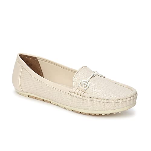 Image of Marc Loire Women Soft Comfortable Flat Loafers for Casual & Office Wear