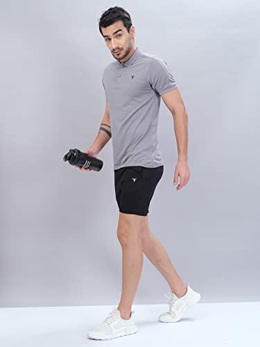 Image of TECHNOSPORT Men's Active Shorts - (MSOR56 P) Pack of 1