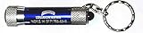 The Bargain Shack Mini LED Flashlight Key Chain, All Metal, Batteries Included, Random Color