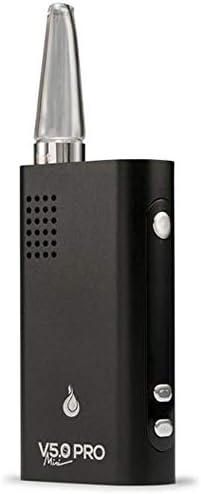 Flowermate | V5.0s Mini Pro - Portable Vaporizer - Compatible with Concentrates and Dry Herbs - Black