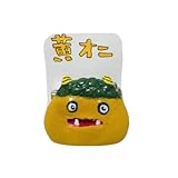 品黄色い鬼ブローチバッヂ工芸品節分￼￼UMA
