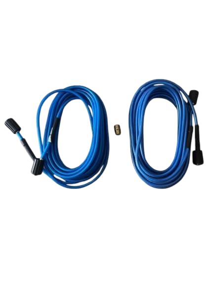Pair of 11 Meter Hose Pipe(color Blue) with M22 Connector Suitable for All Pressure Washer Machine Gaocheng, Cazar, Ballorex, JPT, STARQ,Vantro, Btali etc.-image-24