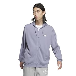 [アディダス] スウェット パーカー ワード スウェットフルジップパーカー メンズ KWX99 シルバーバイオレット (JG8598) M" 