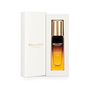 BellaVita Luxury G.O.A.T. Eau De Parfum Travel Size Edition 20 ml | Long-Lasting Perfume & Cologne for Men | Mini Vanilla Perfume with Bergamot, Lavender & Patchouli | Premium Men’s Fragrance