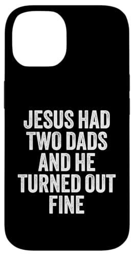 Jesus Had Two Dads Trans Visibility Day Easter Christmas �X�}�z�P�[�X iPhone 14 �p
