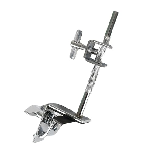 Soporte ajustable de montaje para batería de acero al carbono, accesorio para instrumento de percusión, adecuado para stands acústicos miniatura 3
