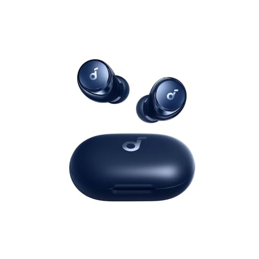 soundcore Space A40 da Anker, Fone de Ouvido Bluetooth Sem Fio, ANC Adaptativo, Reduzem 98% do Ruído, 50H de Reprodução, Hi-Res, Ajuste Confortável, Personalização via App e Carregamento Sem Fio, Azul