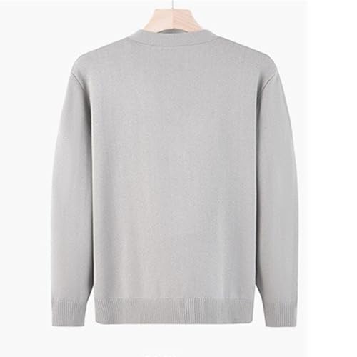 Men's Cardigan Sweaters Casual Long Sleeve V-Neck Knitted Sweaters Cable Knit Ribbed Button Cardigans2