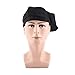 Produktbild Chef Hut Stylish Männer Frauen Barett Hut Cotton Chef Hut Catering Baker Attendant Küche Koch Coffee Shop Restaurant Duckbill Beret Golf Caps(Schwarz)