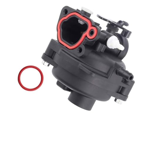 Lagomloot Carburador, compatible con 593261 para la serie 300E 450E para MASPORT para Mountfield para motores McCulloch, pieza de repuesto negra para cortacésped de jardín