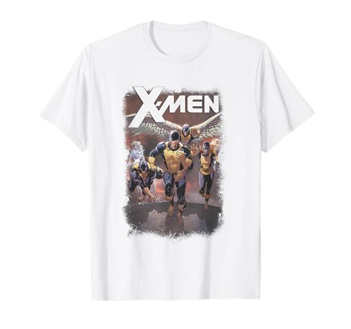 Marvel X-Men Original Team Lineup Distressed Cover TVc
