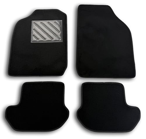 Tapis de sol pour Ford Ka I depuis 1997-2008 pour voiture, antidérapant, talonnette en caoutchouc renforcé