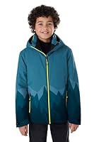 killtec Jungen Skijacke/Funktionsjacke mit Kapuze und Schneefang KSW 383 BYS SKI JCKT, ocean, 176, 42096-000
