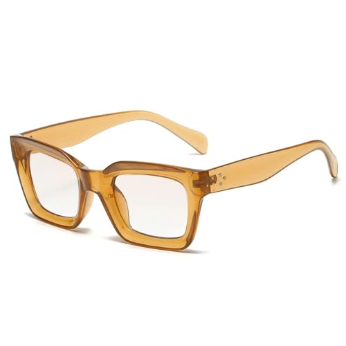 Lunettes de soleil tendance rétro verres dégradés transparents femmes hommes UV400