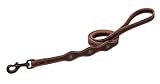 Weaver Leather Scalloped Leash, 3/4 x 4-Feet, Antiqued Copper Berry Concho