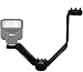 LimoStudio Triple Mount Cold Shoe V Mounting Bracket for Video Lights, Microphone, Monitor, Camera Accessories, Photo Studio, AGG2309