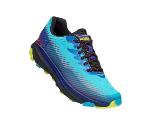 HOKA ONE ONE Herren Torrent 2 Running Shoes, Scuba Blue/Black, 42 EU