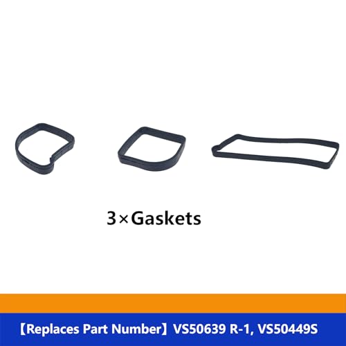 Image of Valve Cover Gasket Set - Replacement for 2.0L 2.3L 2.5L Ford Escape, Focus, Funsion, Ranger, Transit Connect, Mazda 3, 5, 6, CX-7, MX-5, Tribute, B2300 - VS50639R1 VS50639 R-1