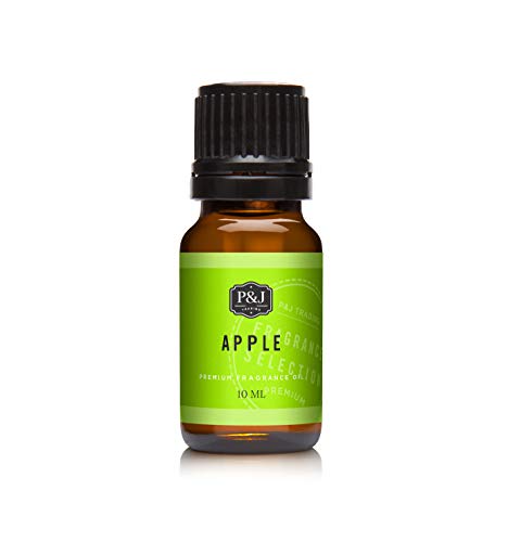 P&J Trading - Apple Scented Oil 10ml - Fragrance Oil for Candle Making, Soap Making, Diffuser Oil