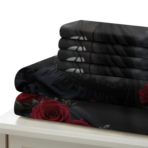 Parure de lit gothique de qualité supérieure avec impression 3D - 7