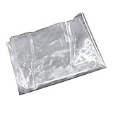 DECOMELODY Bolsa Sellable para Documentos y Mapas Mediano Organizador Portátil para Oficina y Camping Funda Transparente Resistente para Archivos y Papeles