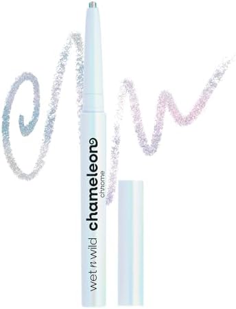 wet n wild Chameleon Chrome Eyeliner, Waterproof and Smudge-Proof, Multichrome Color Shift, Long-Lasting 18-Hour Wear, Cruelty-Free & Vegan - Electric Prism