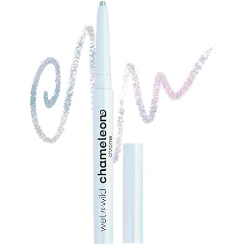 wet n wild Chameleon Chrome Eyeliner, Waterproof and Smudge-Proof, Multichrome Color Shift, Long-Lasting 18-Hour Wear, Cruelty-Free & Vegan - Electric Prism