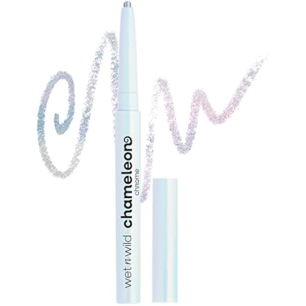 Wet n Wild Chameleon Chrome Eyeliner, Wysuwany, Wodoodporny, z Odbijającymi Światło Pigmentami Zapewniającymi Dynamiczną Zmianę Koloru, Odporny na Rozmazywanie, 18-Godzinne Noszenie, Electric Prism