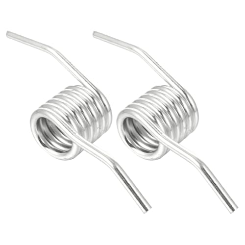 Mikinona Resortes para Gato Hidráulico de Piso 3-4 Toneladas Juego de 2 Piezas de Acero Resistente Accesorios de Repuesto para Reparación de Gatos Horizontales Piezas de Resorte para