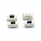White Black Tact Switch Touch 3x6x3.5 SMD For MP3 MP4 Tablet PC Button Bluetooth Headset Remote Control 5Pcs