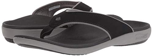 Image of Spenco Women's Yumi Plus Sandal Sandal, Onyx, 10 Medium US
