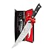ZELITE INFINITY Boning Knife 6 inch - Alpha-Royal Series -Best Quality Japanese AUS10 Super Steel 67 Layer Damascus -Razor Sharp, Curved Granton Edge, Versatile Deboning Knives Great for Delicate Work