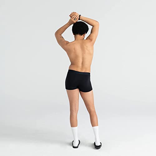 SAXX Underwear Co. Men's Underwear with Pouch Vibe Super Soft Trunk 2Pk3