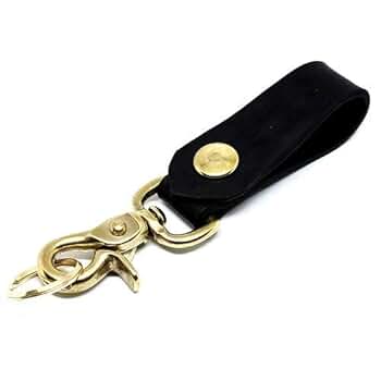 GERUGA ゲルガ フック型キーホルダー BRASS / BLACK加工 KEY